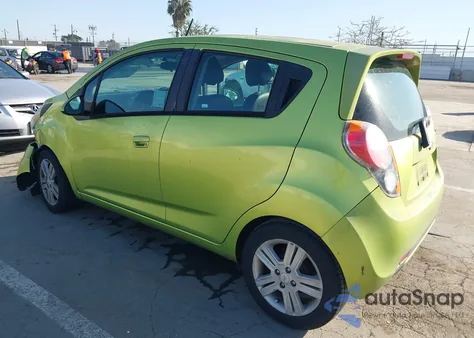 2013 Chevrolet Spark 1Lt Auto from USA, damaged, VIN KL8CD6S92DC603948